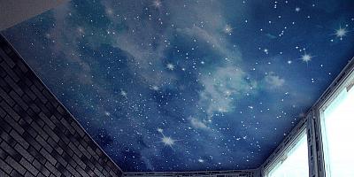 Потолок звездное небо в комнату